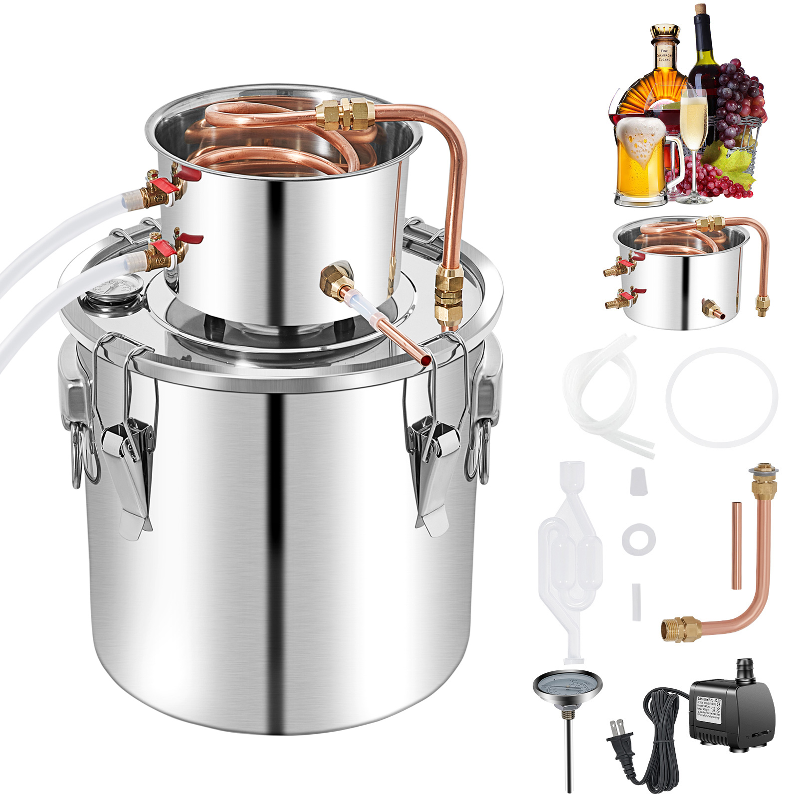 Wine Beer Liquor - SucceBuy Distillatore di alcol d'acqua in
