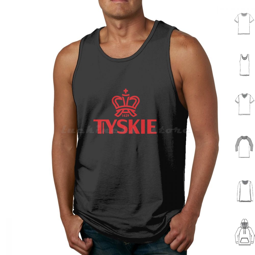 Wine Beer Rum - Canotte Tyskie in Cotone Stampato con