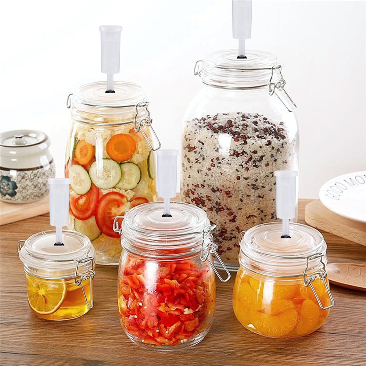 Beer Wine Kit - Kit di Coperchi per Fermentazione ABFS,