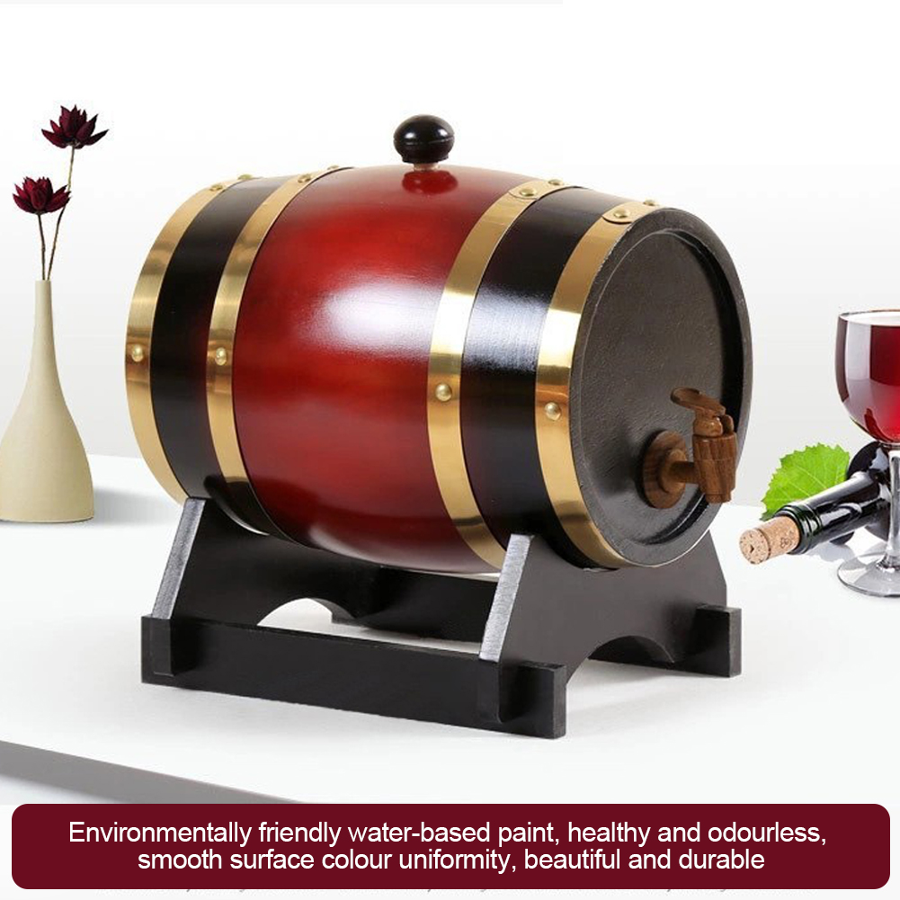 Wine Beer Rum - Botte per vino da 3 litri
