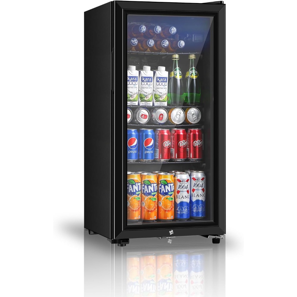 Wine Beer Cooler - Frigorifero per bevande, mini frigorifero a