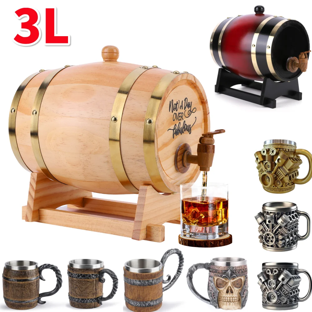 Barile di whisky in legno da 3 - Wine Beer Rum recensione e prezzo