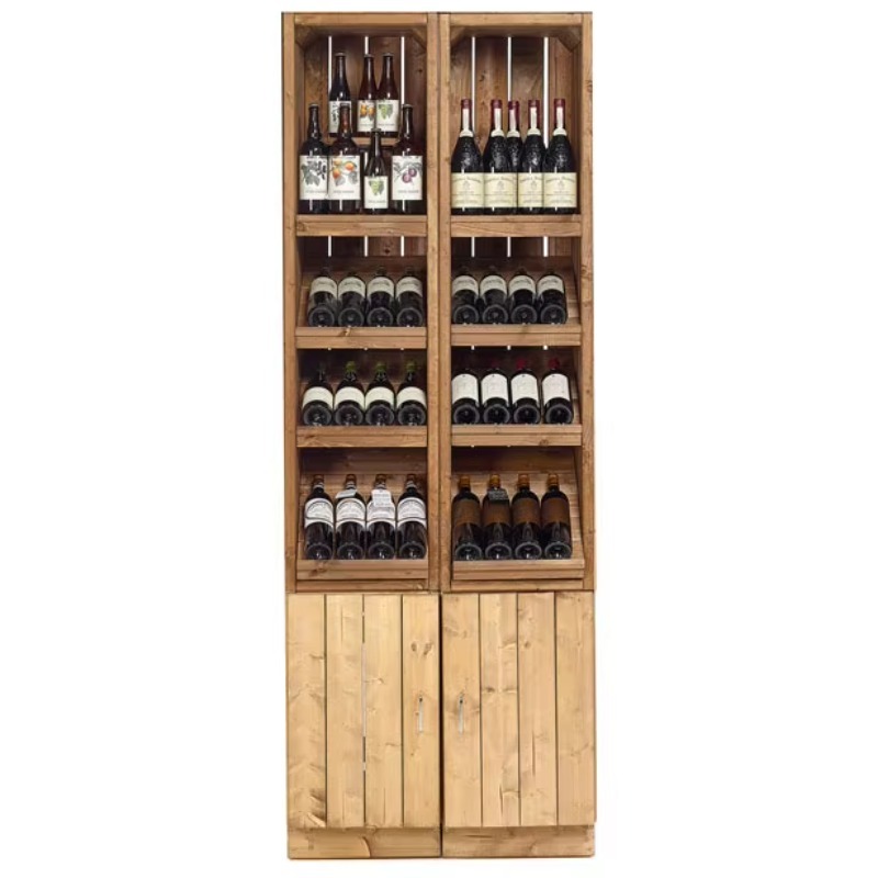 Espositore per Vini in Legno d - Wine Beer Supermarket recensione e prezzo