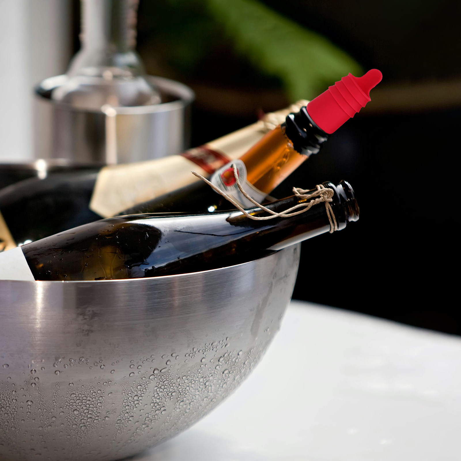 Set di 4 Tappi in Silicone per - Wine Beer Liquor recensione e prezzo