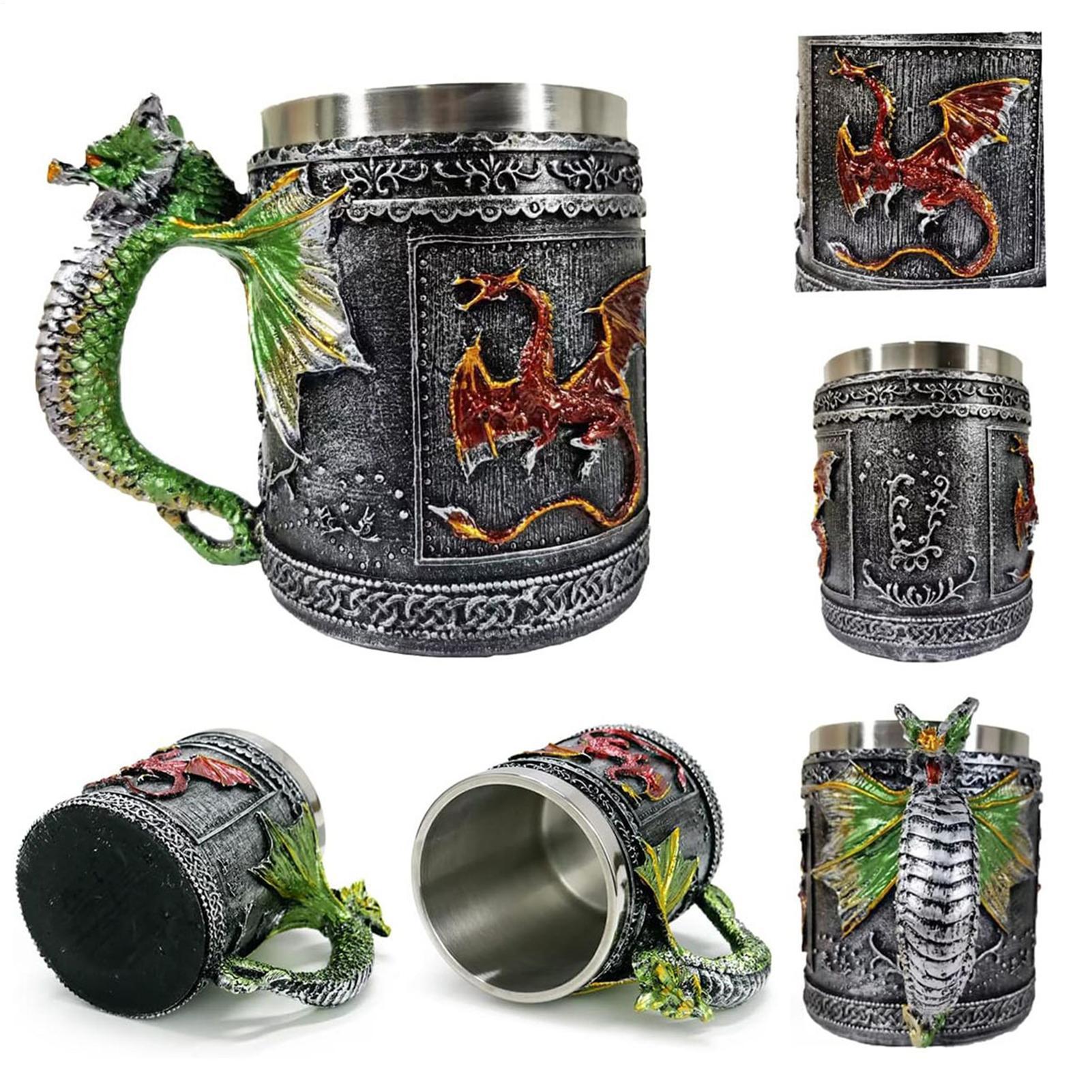 Tazza Drago Gotica, Bicchieri  - Wine Beer Coffee Drink recensione e prezzo