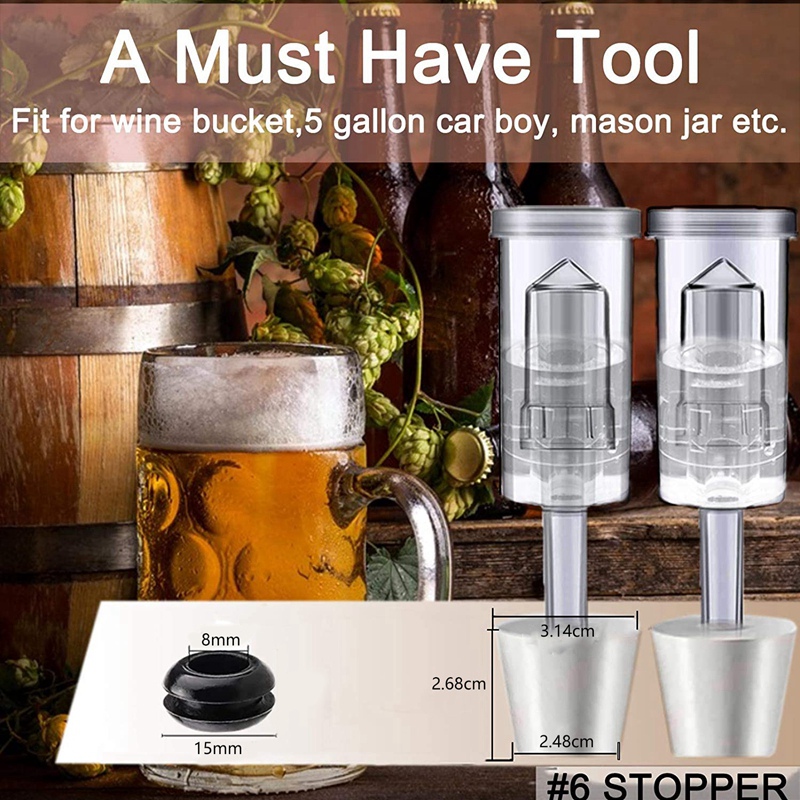 Kit di tappi per fermentazione - Beer Wine Kit recensione e prezzo