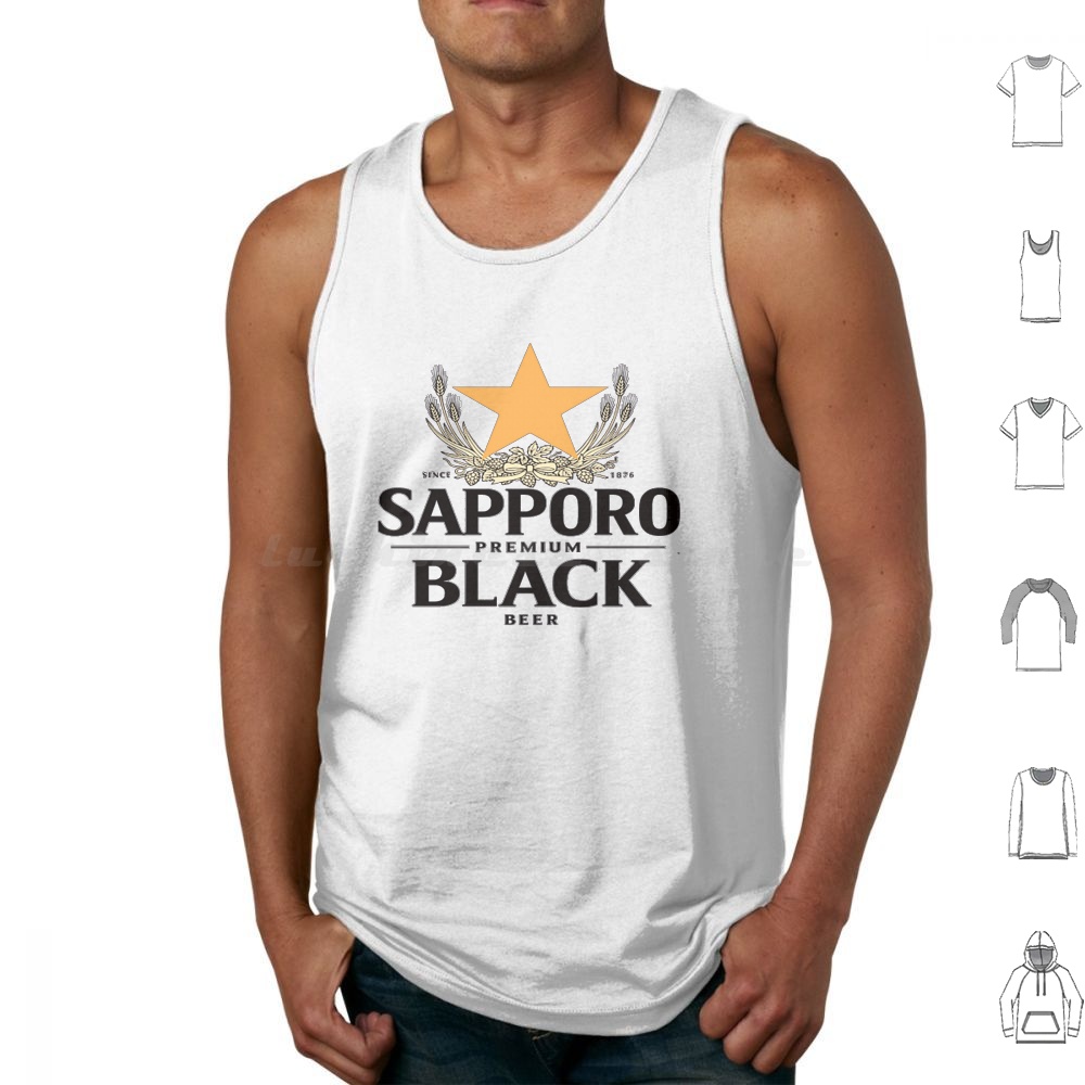 Sapporo Malt Tank Tops Vest Se - Wine Beer Rum recensione e prezzo