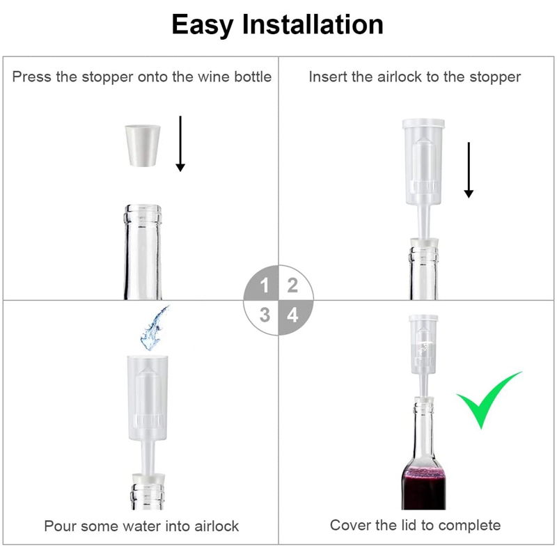 Kit di tappi per fermentazione - Beer Wine Kit recensione e prezzo