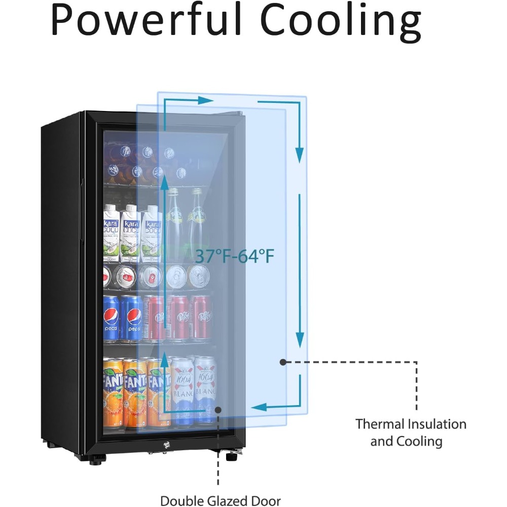 Frigorifero per bevande, mini  - Wine Beer Cooler recensione e prezzo