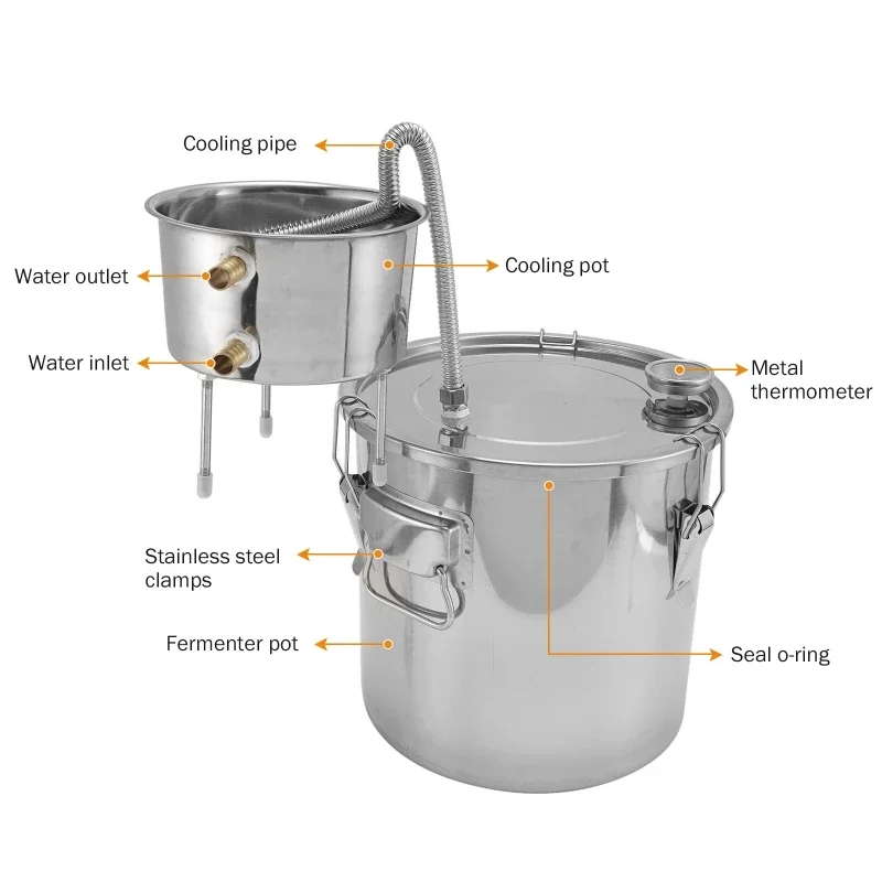 Distillatore per Alcol da 22L, - Beer Wine Kit recensione e prezzo