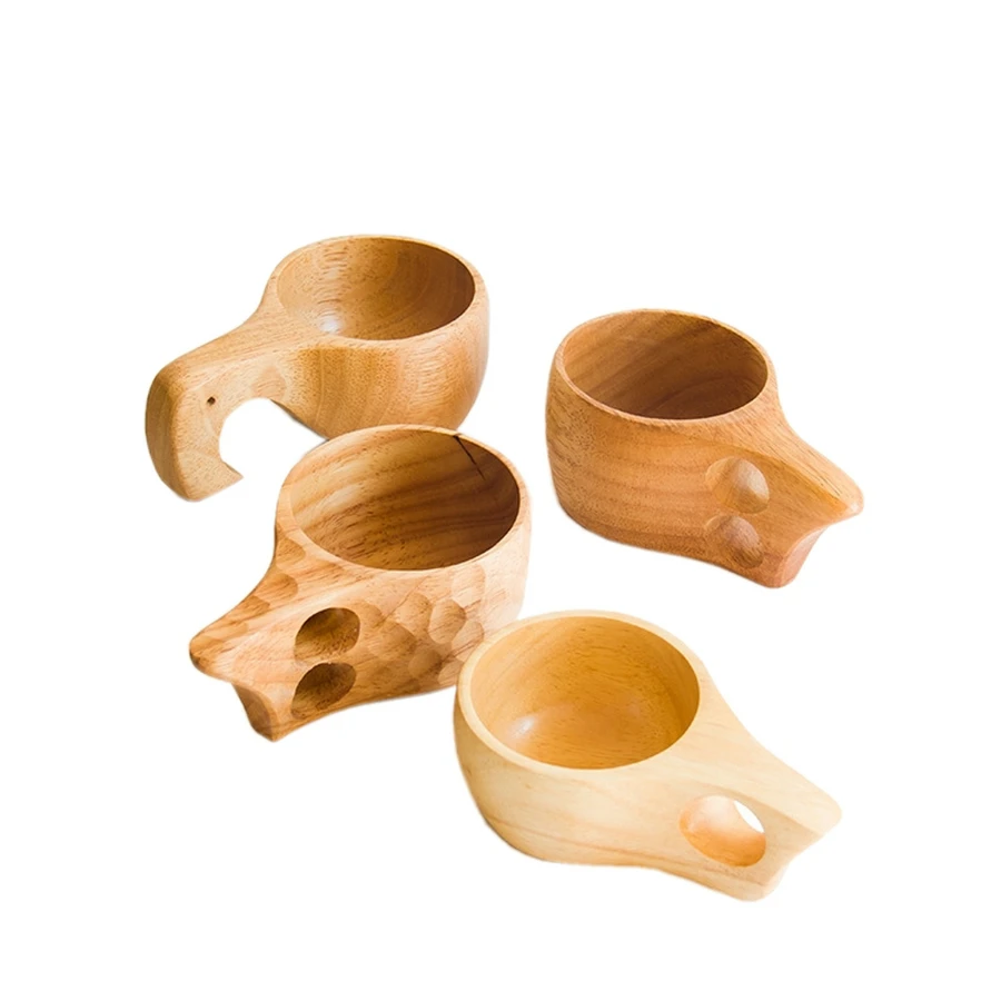 Tazza da tè in legno massello  - Wine Beer Coffee Drink recensione e prezzo