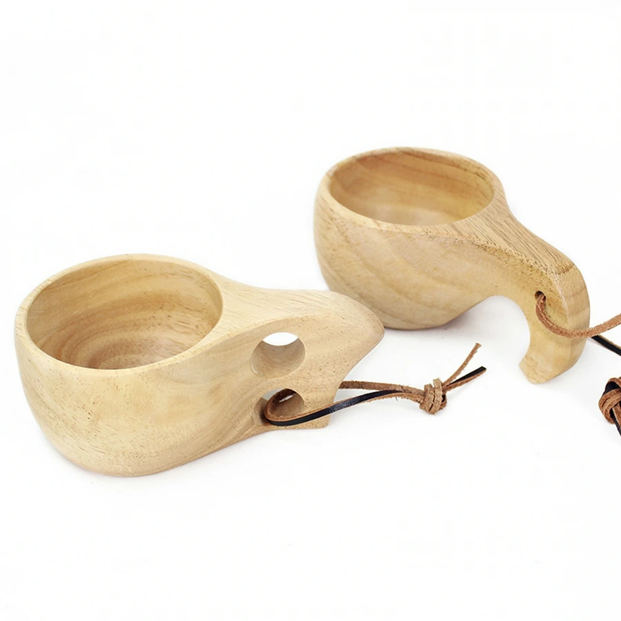 Tazza da tè in legno massello  - Wine Beer Coffee Drink recensione e prezzo