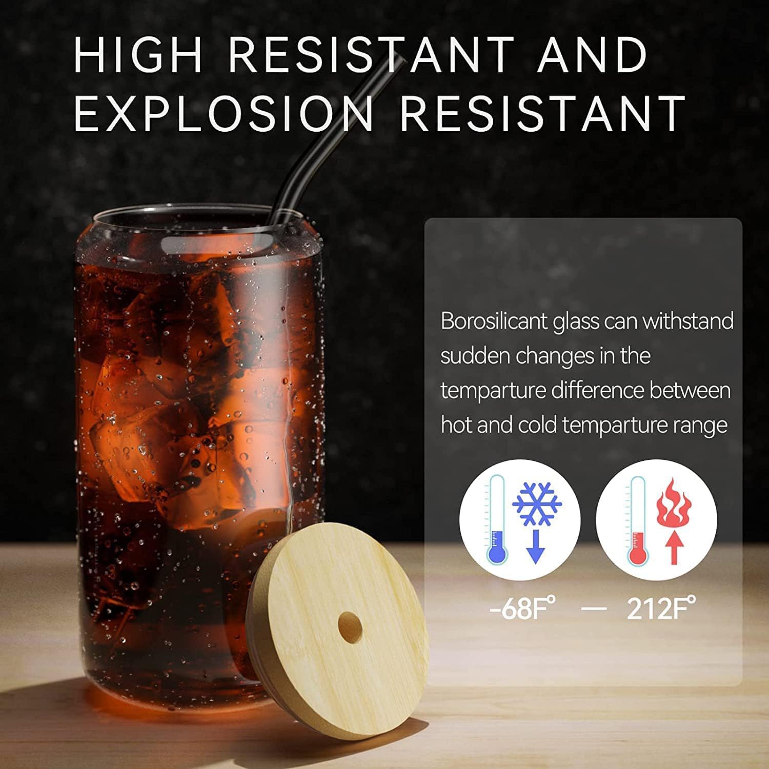 Bicchieri da 18,6 once 540 ml  - Wine Beer Coffee Drink recensione e prezzo